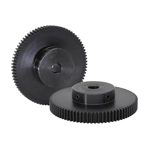 Engranaje SC45# de acero al carbono 1M 90 dientes endurecidos para eje de 10 mm