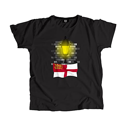 T-shirt Sark Street Lamp Bricks pour vos sorties urbaines décontractées