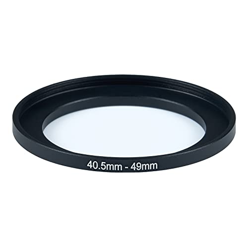 Image of 40.5mm to 49mm Step-Up Ring Filter Adapter for All Brands UV ND CPL Metal Ring Step-Up Rings Adapter Filter (40.5mm-49mm)
