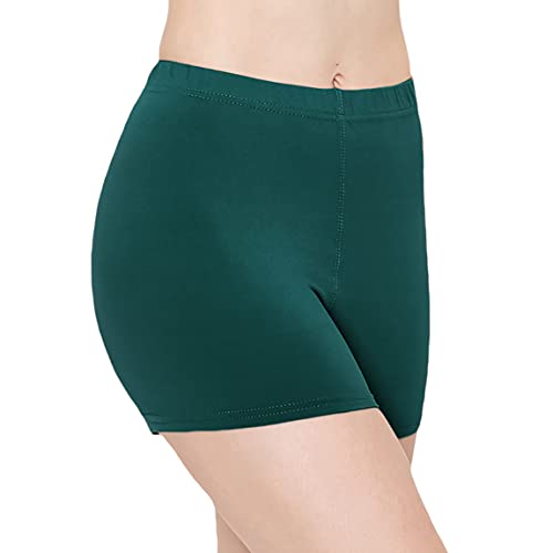 Image of ALWAYS Faux Leather Shorts - High Waist Active Stretch Yoga Short Pants for Women