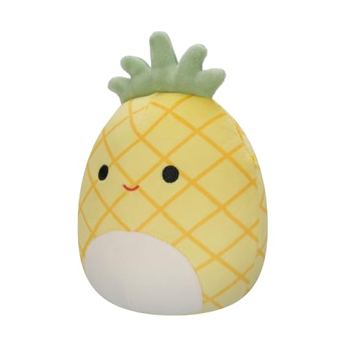 Squishmallows Original Jazwares Soft Toy Maui Yellow Pineapple with White Belly, 5 inches - Image 2
