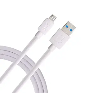 FLiX (Beetel USB to Micro USB PVC Data Sync & 2A Fast Charging Cable, Made in India, 480Mbps Data Sync, Solid Cable, 1 Meter Long USB Cable for Micro USB Devices (White)(XCD-M11) at Rs. 37