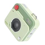PureBowlic Retro-CCD-Digitalkamera für Mini-Kompaktkamera, 8 MP, HD, 1080P, Video, Studenten, Reisen, tragbar, Punkt- und Aufnahmen, mit elektronischer Stabilisierung, Grün
