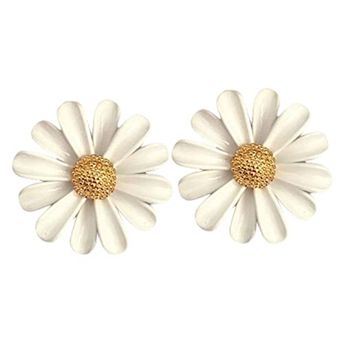 BESPORTBLE 1Par Pendientes Para Mujeres Aretes De Vintage Con Base De Joyería Floral y Original