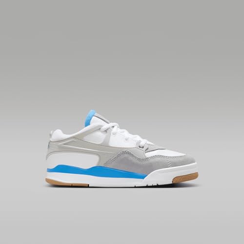 Jordan 4 RM Little Kids' Shoes (FQ7936-104, White/White/Neutral Grey)3