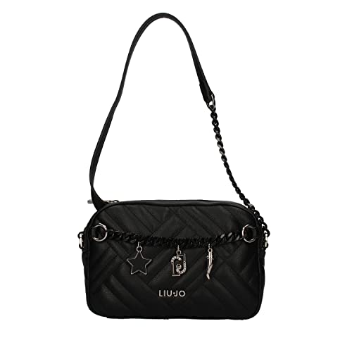 Preisvergleich Produktbild LIUJO Schultergurt mit Kette, Schwarz , Einheitsgröße