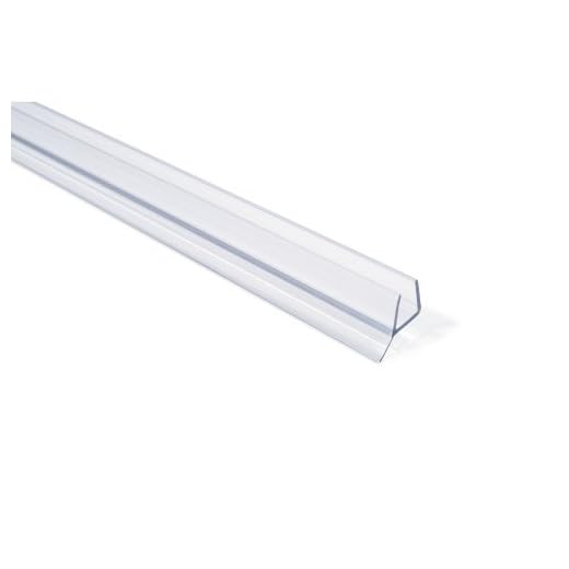 SHOWERDOORDIRECT.COM 38DDBS30 Frameless Shower Door Seal with Wipe for 3/8-Inch Glass, 30-Inch, Clear