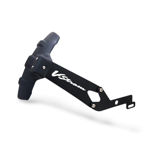Image of Vstrom SX-250 Heavy Duty Motorcycle Rear Mudflap Guard, Black, Reflective Tyre Hugger |Splash Guard Suitable for Vstrom SX-250.