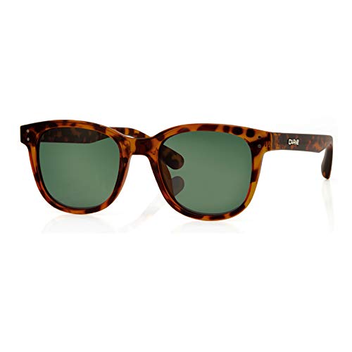 Carve Homeland Polarized Sunglasses, Tort/Green, One Size