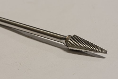 SM-51 Fresa de Carburo Sólido Corte Simple 1/4" x 1/2" miniatura 1