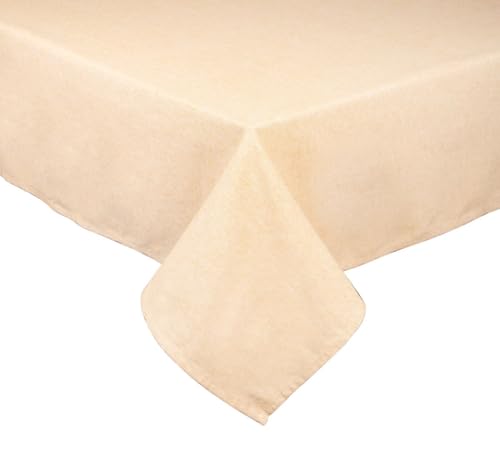Nappe en coton Excelsa violette 140x240 cm au tissage durable