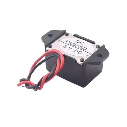 eufeifeiegds 1 pz cicalino di allarme 2315 DC 3V 6V 9V 12V 24V 90dB mini di elettronico ad alto decibel vibrazione suono lunghezza linea 10 cm2315 6V