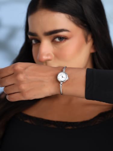 Image of Retro Hues Analog Wrist Watch for Women