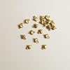Embroiderymaterial Heart Shape Metal Charms Jewelry Findings for Jewelry Making (20 Pieces, 6X8 MM)