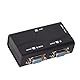 VGA Splitter 1 in 2 Ausgang USB betriebener VGA Duplikator 250 MHz 1920 X 1440 1080P Video Splitter für die Bildschirmduplizierung