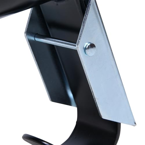 EASY-UP Collapsible English Horse Saddle Rack | Mount on Stall Fronts, Trailers or Tack Rooms | No Tilting | Bar Length of 17-½” | Built in Bridle or Tack Hook - Thumbnail 5