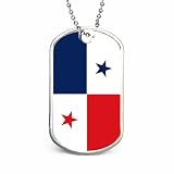 Our custom military dog tags, crafted from durable 304 polished stainless steel and measuring 2 inches x 1.125 inches, offer vibrant personalization with printed designs, embossing, or engraving, making them a stylish accessory and a symbol of identi...