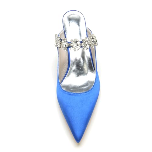 Chaussures de mariée sexy à bout pointu strass et stiletto FGRID