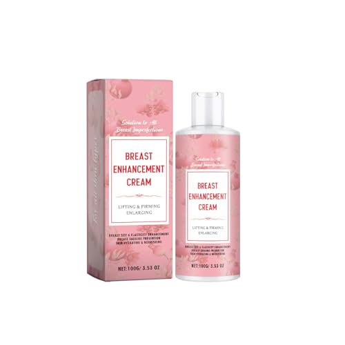 Reafirmante De Senos, Crema De Aumento De Senos Natural,Cream De Masaje De Aumento De Pecho Más Nutrido Y Firme,Hidratación Profunda