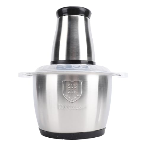 Grinder de Carne Eléctrica 3L con 300 W Motor de Cobre para un Procesamiento Eficiente de Alimentos de Vegetales de Carne y Más (EU enchufe 220V)