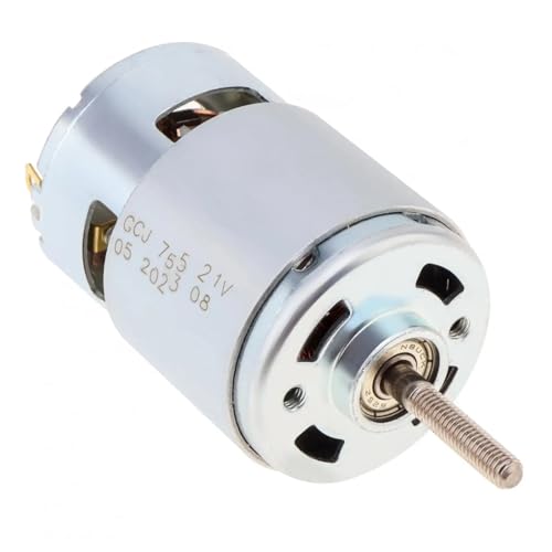 1個 755 DCモーター 21V 芝刈り機用モーター交換部品、充電式芝刈り機用モーター交換部品