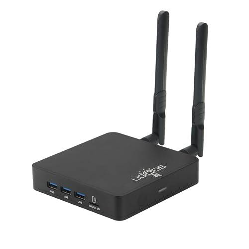Image of Ugoos AM9 TV Box Android 14.0 Amlogic S905x5 4GB RAM 64GB ROM 2.4G /5G Dual WiFi Ethernet 1000M USB 3.0 BT5.2 Support AV1 VP9 H.265 4K HDR Box