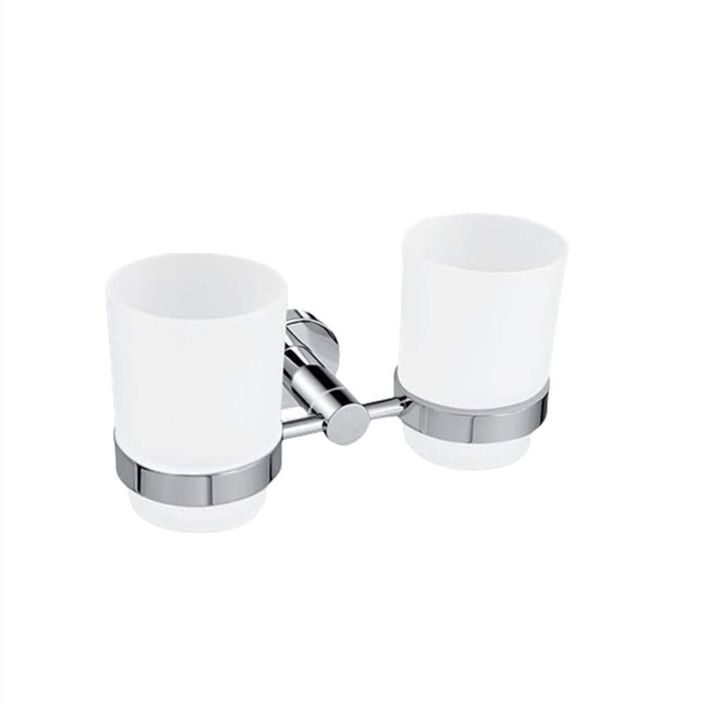 Porte-savon mural inox 304 et kit accessoires de salle de bain polis