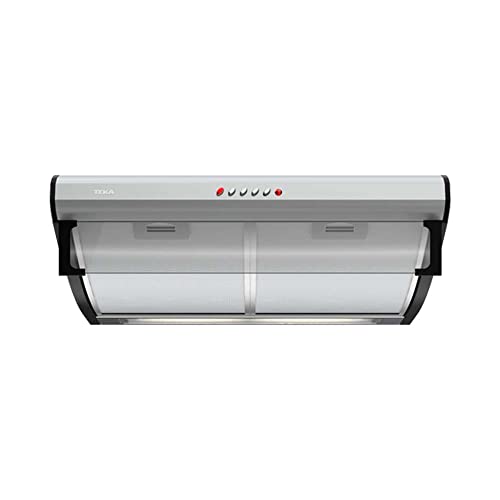 Teka C 6310 - Campana Extractora Clásica 60 cm, Integrada en Mueble, con 1 Motor, Frente Soft Inox...