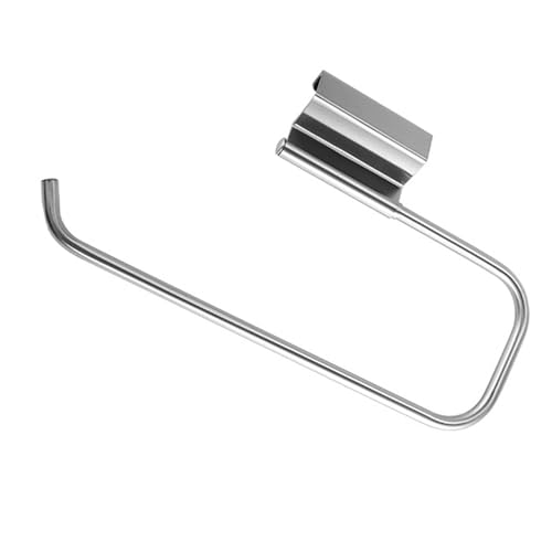 Soporte para toallas de papel para campistas, soporte para rollo de papel de cocina, puerta de armario, soporte para toallas de papel debajo del fregadero