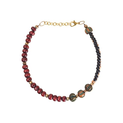 Image of Handcrafted Artistic & Elegant Anklet Collection for Women | Designer Traditional & Contemporary Style Anklets | Unique, Timeless & Charm-Inspired Fashion Jewelry
