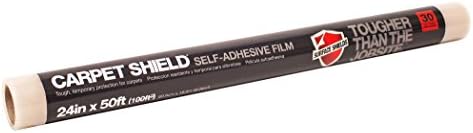 Carpet Protector Film, 24 inch x 500 feet, Made in The USA, Strongest ...