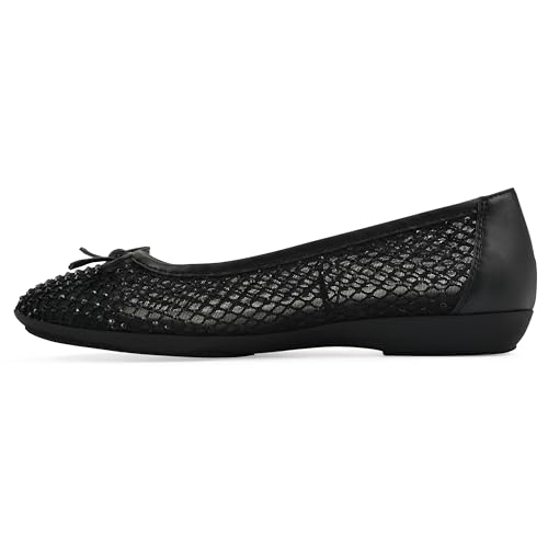 CLIFFS BY WHITE MOUNTAIN Women's Carlicia Cushioned Mesh Ballet Flat4