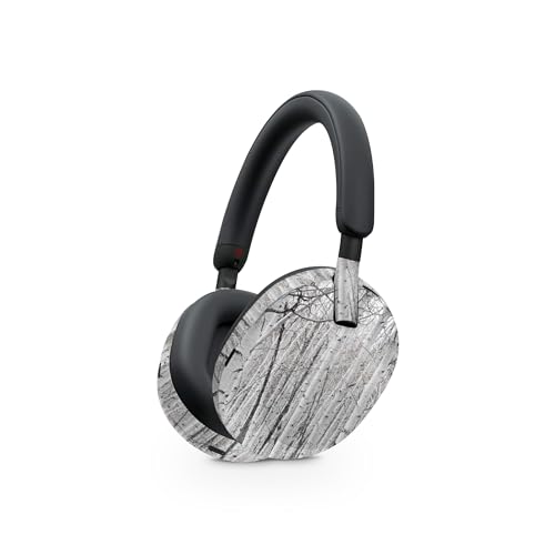 Image of MightySkins Glossy Glitter Skin Compatible with Sony WH-1000XM5 Headphones - Birch Forest | Protective, Durable High-Gloss Glitter Finish | Easy to Apply