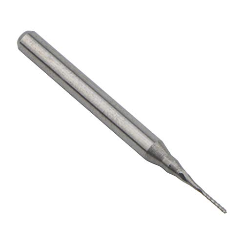 Image of 20Pcs 1 /8'' Shank Dia Carbide End Milling Cutter for PCB Machine,CNC Router Bits 0.5mm Cutting Dia