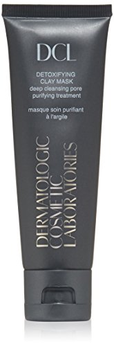DCL Skincare Detoxifying Clay Mask gently exfoliates with Volcanic Ash to treat acne breakouts and loosens blackheads, 1.7 Fl Oz