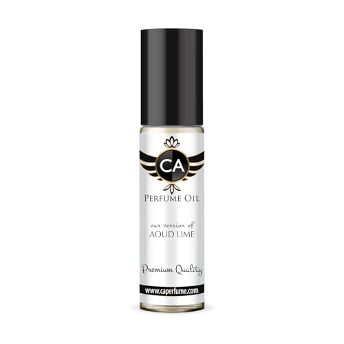 CA Perfume Impression of Aoud Lime Unisex Fragrance Oil Woody Spicy Scent Long Lasting Perfumes for Women &amp; Men Travel Size TSA Ready Mini Parfum Body Oil Roll-on 0.33 Fl Oz 10ml