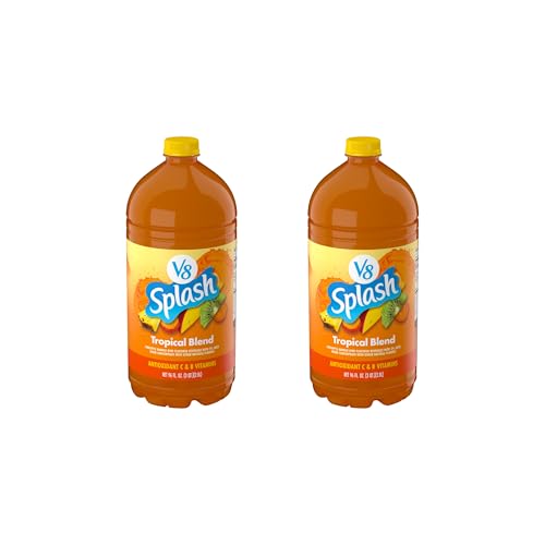 V8 Splash Tropical Fruit Juice, 96 fl oz, 2-pack