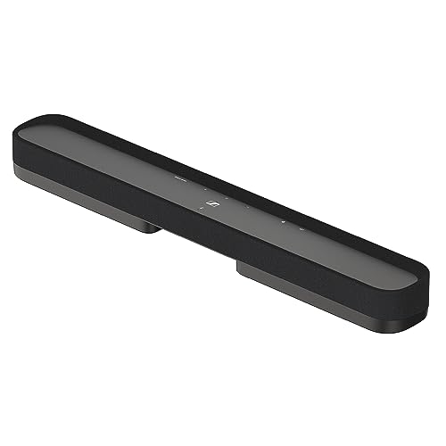 Image of Sennheiser AMBEO Soundbar Mini - Immersive 3D Audio for TV, Movies, and Music - Compact Device with Powerful Adaptive Features, Multiple Connectivity and Intuitive Usage