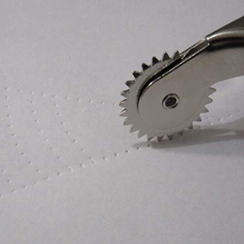 Sewtco TRACING WHEEL For Sewing Patterns, Wood And Stainless Steel Pounce Wheel thumb #3