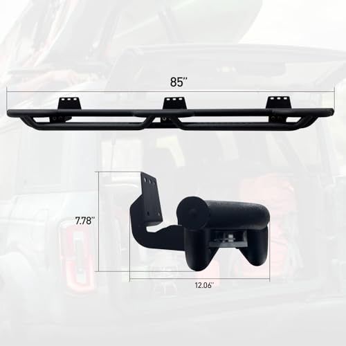 Barras Laterales Drop Down para Dodge Ram 1500 CEW Cab miniatura 3