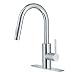 Kraus KPF-2620CH Modern Mateo Single Lever Pull Down Kitchen Faucet, Chrome
