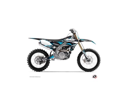 Kit déco bleu pour Yamaha 450 YZF avec vinyle haute résistance et finition premium