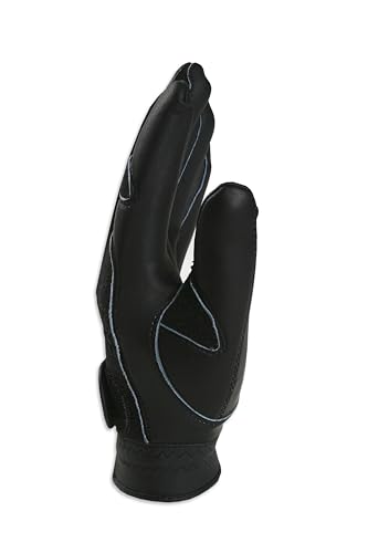 HJ Glove Men's Black Winter Performance Golf Glove, X-Large, Pair