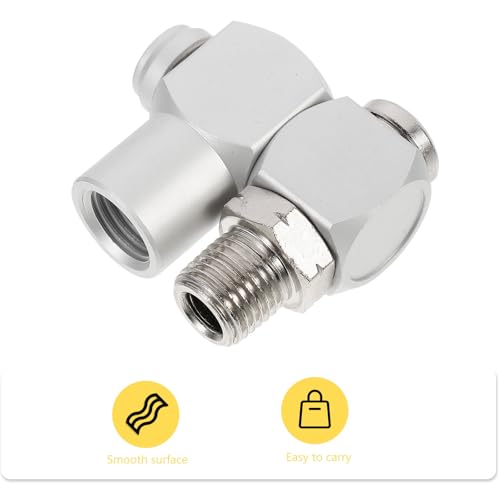 Conector giratorio antinudos para mangueras que elimina fugas de agua y aire de inmediato 4