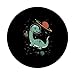 Brachiousaurus Dinosaur Paleontologist Future Astronaut PopSockets Adhesive PopGrip