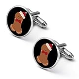Santa Hat Penis Men's Cufflinks Classic Shirt Cuff Links For Business Wedding Formal Dress Accessories