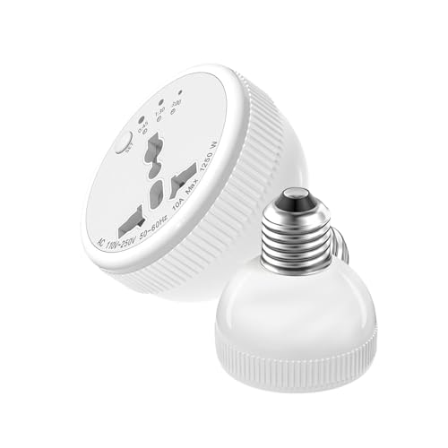 Smart Light Socket Adapter with Timer & Night Light