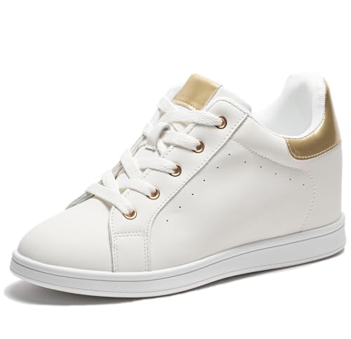 [Kaenarie] Xj[J[ fB[X V[NbgV[Y Cq[ 6.5cmUP gAbv ₷ ɂ y zCg S[h (B zCg × S[h, 24.0 cm)