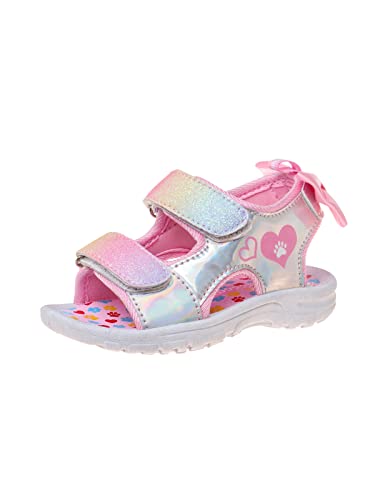 Image of Rugged Bear Girls Sport Active Summer Open Toe Sandals (Toddler)