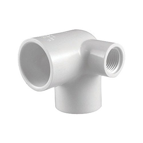 Charlotte+Pipe++Schedule+40++1%2f2+in.+Slip+++x+1%2f2+in.+Dia.+Slip++PVC++Side+Outlet+Elbow